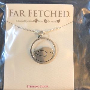 Sterling silver necklace by Far Fetched